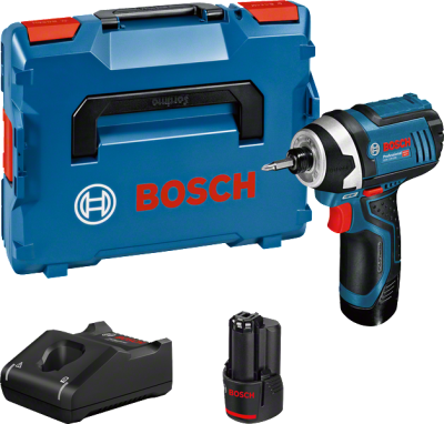 Bosch GDR 12V-105 PRO Akku-Drehschlagschrauber, 2x2,0 Ah, L-Boxx (06019A6977)