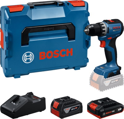 Bosch GSR 18V-52 PRO Akku-Bohrschrauber in L-Boxx mit 2 x 18V/4,0 Ah Akkus (06019S0024)