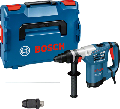 Bosch GBH 4-32 DFR PRO SDS-plus Bohrhammer mit Zusatzbohrfutter + L-Boxx (0611332104)
